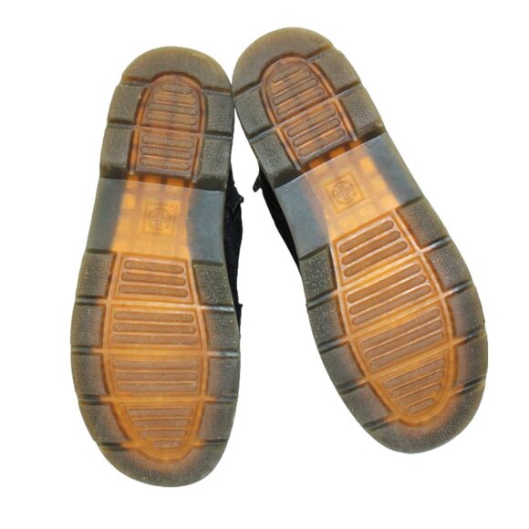 Dr. Martens Combs Black Canvas Leather Styling Lace-Up Combat Moto Boot,… - Picture 11 of 11